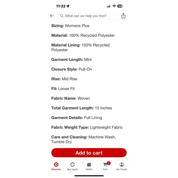 Stylish Black Skater Skirt - Picture 5 of 5